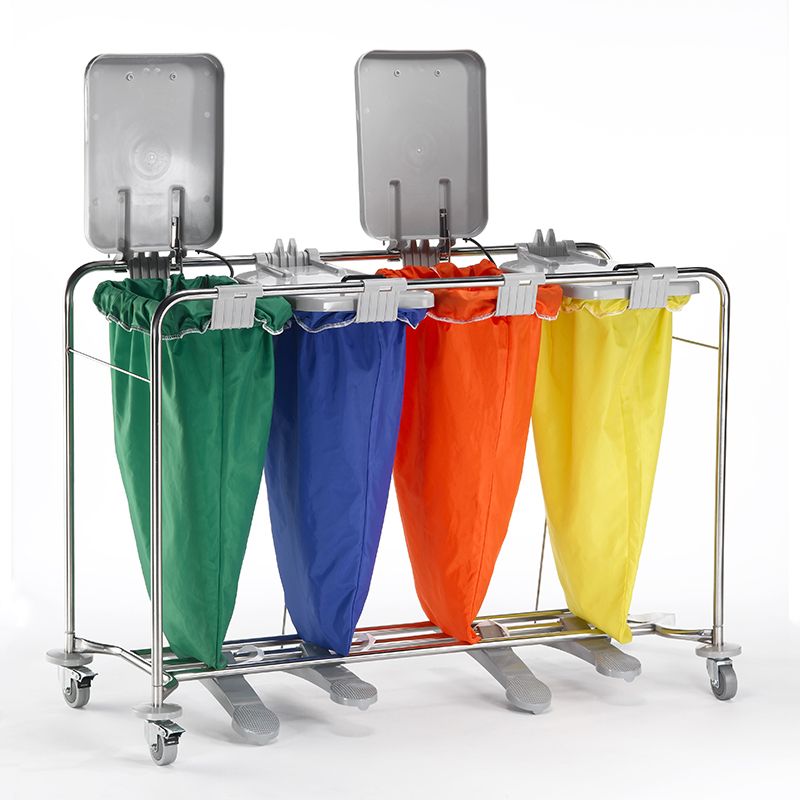 colour coded laundry bags